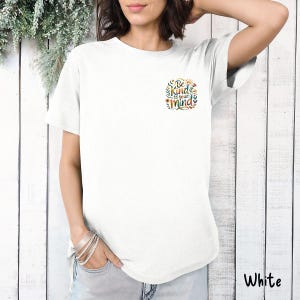 Be Kind To Your Mind Tee: Unisex Cotton Mental Health T-Shirt image 6