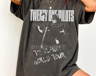Comfort Colors Twenty One Pilots Shirt, Clancy Tour Breach Shirt 2025