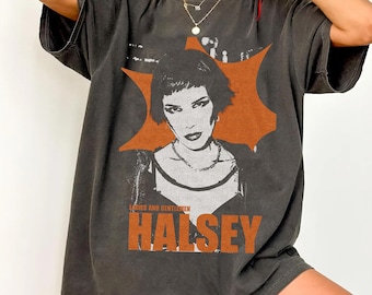 Comfort Colors Halsey Back To Badlands シャツ、Halsey コンサート T シャツ、Halsey アルバム シャツ