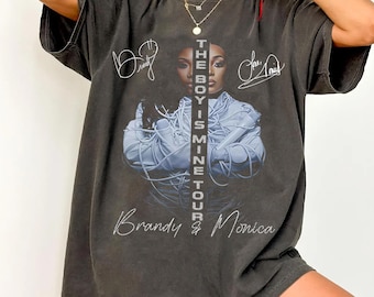 Comfort Colors The Boy Is Mine T-Shirt | 90s R&B, Monica, Brandy Tee, Monica vs Brandy, Verzuz, 90s Pop Music, 90s Hip Hop