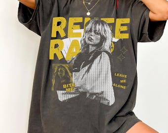 Comfort Colors Renee Rapp ヴィンテージ Tシャツ、Renee Rapp ブートレッグ ファン Tシャツ グラフィック Tシャツ、女性と男性へのギフト ユニセックス Tシャツ