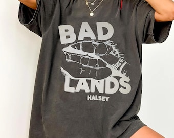 Comfort Colors Halsey Back To Badlands Shirt, Halsey Concert T-Shirt, Halsey Album Shirt, Halsey Fan Gifts, Halsey Merch