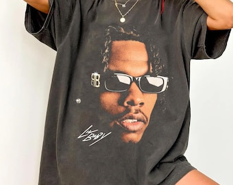 Comfort Colors Lil Baby Rapper Unisex Softstyle T-Shirt, Lil Baby Rap Tee Concert Merch Album, 90s Vintage Graphic tee