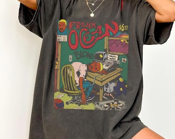 Comfort Colors Frank Ocean Blond Tシャツ、Frank Ocean グラフィックTシャツ、ラップシャツ、ブロンド、Frank ユニセックスTシャツ、コンサートシャツ、ラップシャツ