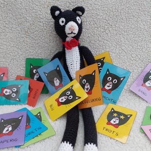 Emotiekaarten Mol De Kat - Afdrukbare PDF + PNG Nederlands