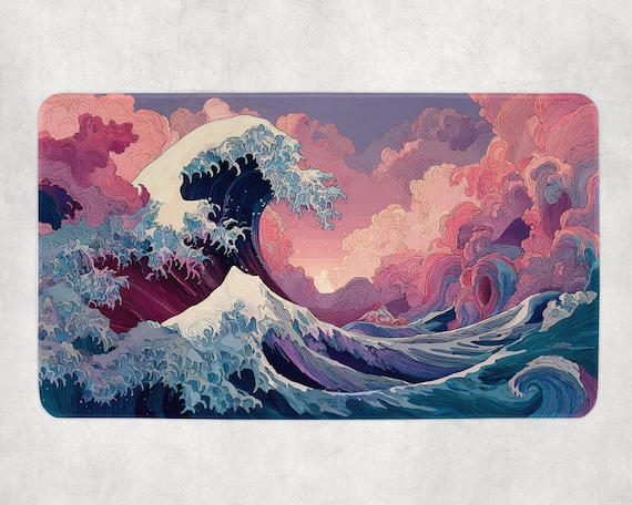 Japanese Playmat | Japanese Wave Great Wave Themed Playmat