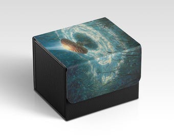 MTG Deckbox | Glowing Mushroom Themed TCG Deckbox | Unofficial MTG Deckbox | Trading Card Game Accessories | Gifts for Gamers