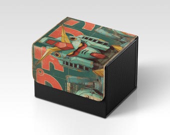 Gundam Deckbox | Mecha Blueprint Themed TCG Deckbox | Unofficial