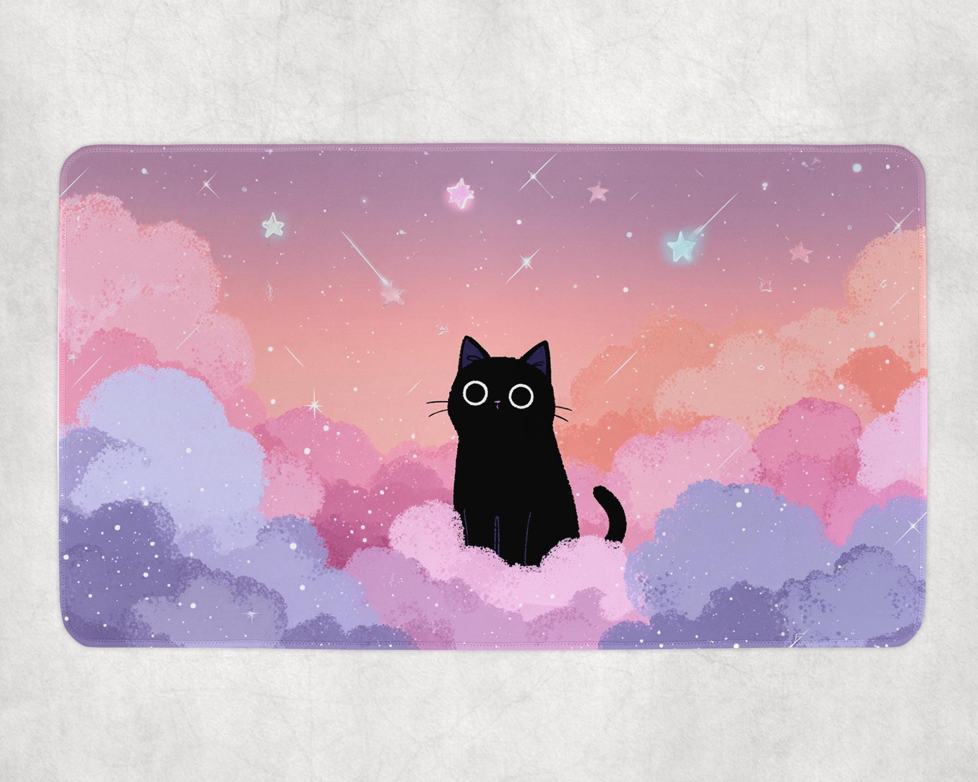 MTGプレイマット | かわいい猫TCGプレイマット | パステルカードプレイ