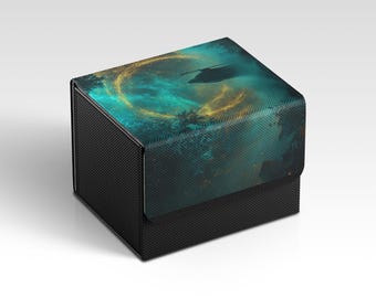 MTG Deckbox | Forest Druid Themed TCG Deckbox | Unofficial MTG Deckbox | Trading Card Game Accessories | Gifts for Gamers