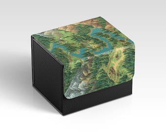 MTG-deckbox | 16-bits TCG-deckbox met bosthema | Niet-officiële MTG-deckbox | Accessoires voor ruilkaarten | Cadeaus voor gamers