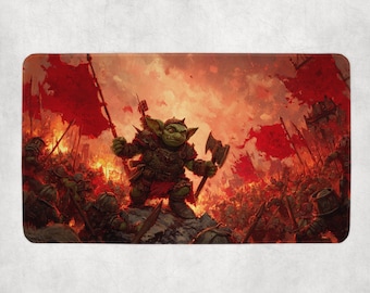 ムクサス ゴブリン MTG プレイマット、TCG プレイマット、カード