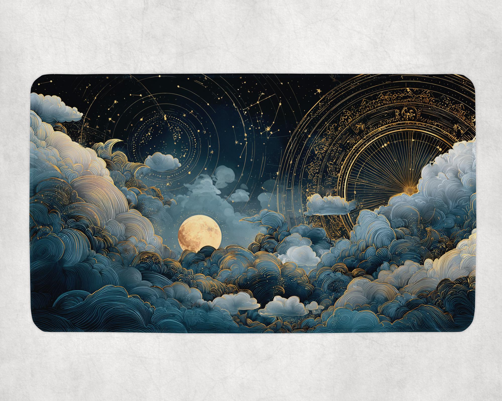Mtg Starry Night Playmat - Etsy