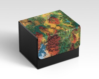 MTG-deckbox | 16-bits TCG-deckbox met Boros-thema | Niet-officiële MTG-deckbox | Accessoires voor ruilkaarten | Cadeaus voor gamers