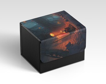 MTG Deckbox | Rat King Commander Themed TCG Deckbox | Unofficial MTG Deckbox | Trading Card Game Accessories | Gifts for Gamers