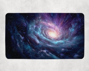 MTG-speelmat | Enorme wervelende speelmat met kosmisch portaalthema | Niet-officiële MTG-speelmat | Cadeau voor gamers | 14 x 24 inch