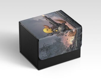 MTG Deckbox | Cyborg Duck Themed TCG Deckbox | Unofficial MTG Deckbox | Trading Card Game Accessories | Gifts for Gamers