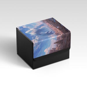 MTG Deckbox | Alien Commander Themed TCG Deckbox | Unofficial MTG Deckbox | Trading Card Game Accessories | Gifts for Gamers