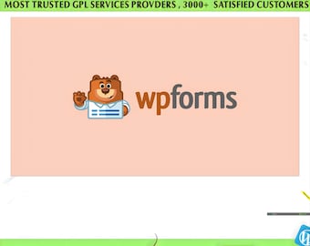 WpForms Pro With Addons GPL License | Unlimited Website Uses | Latest Version