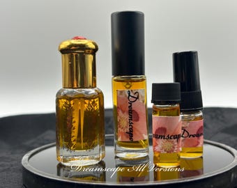 Dreamscape Perfume: Eau de Parfum and Oil-Based