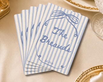 Personalized Wedding Playing Card Custom Poker Cards Couple Engagement Gift, Bulk Wedding Favor Deck of Cards Anniversary Poker Cards