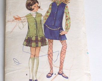 Children's Size 10 jumper pattern, Butterick 5442