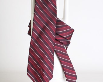 Men's Burgundy/Maroon stripe ties