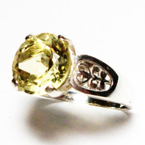 Citrine, citrine cocktail ring, birthstone ring, solitaire ring, engagement ring s 8 Cupcake image 4