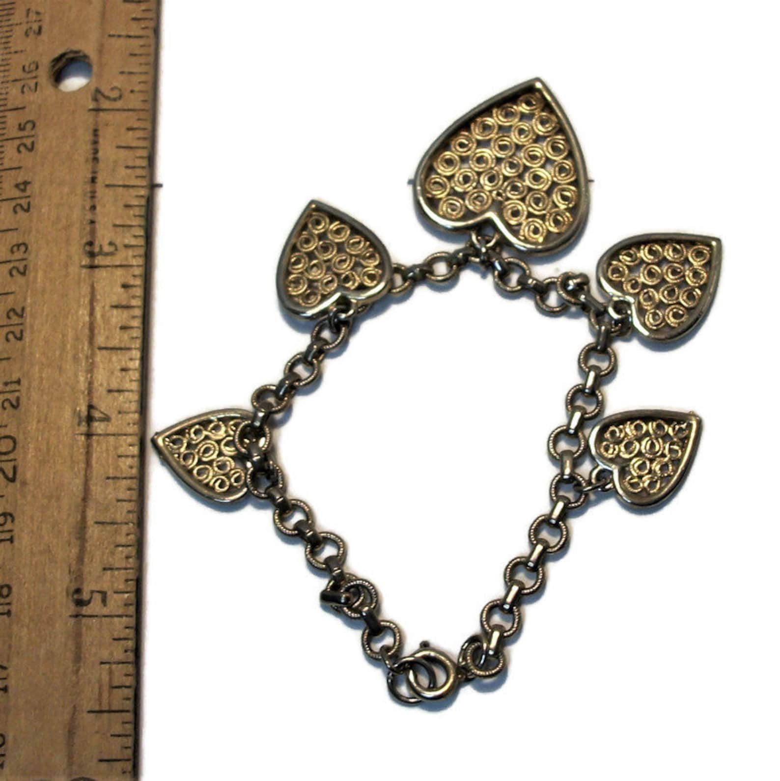 Vintage heart bracelet Outlet