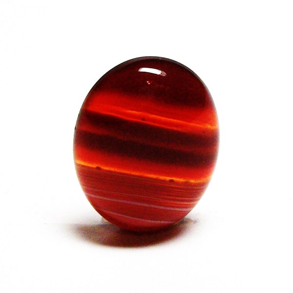 Agate, orange brown agate, banded agate, cabochon, orange brown,jewelry making, jewelry supplies, "See Through"