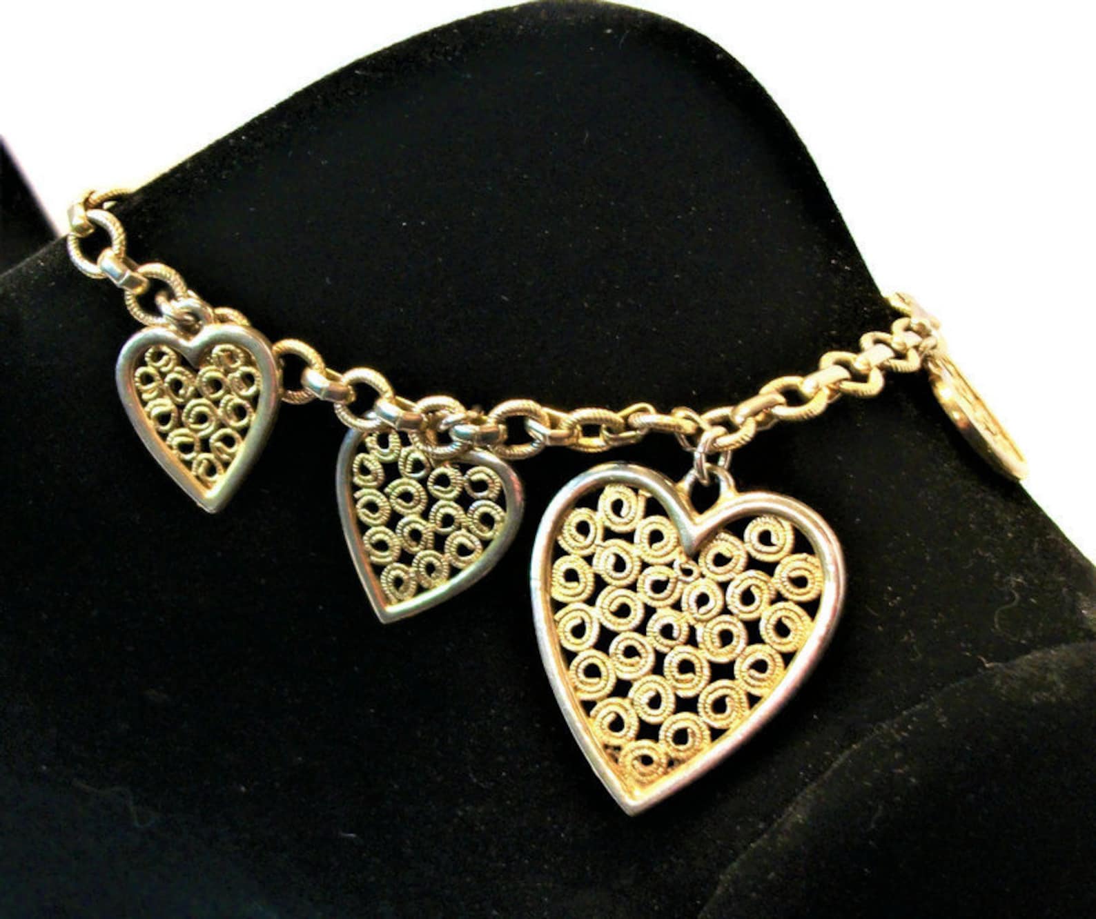 Vintage heart bracelet Outlet