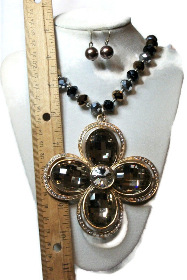 Vintage Statement Necklace Necklace Fancy Necklace Etsy