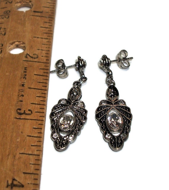 Just reduced, Vintage dangles, victorian style, d… - image 5
