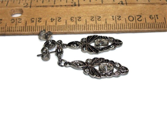 Just reduced, Vintage dangles, victorian style, d… - image 6
