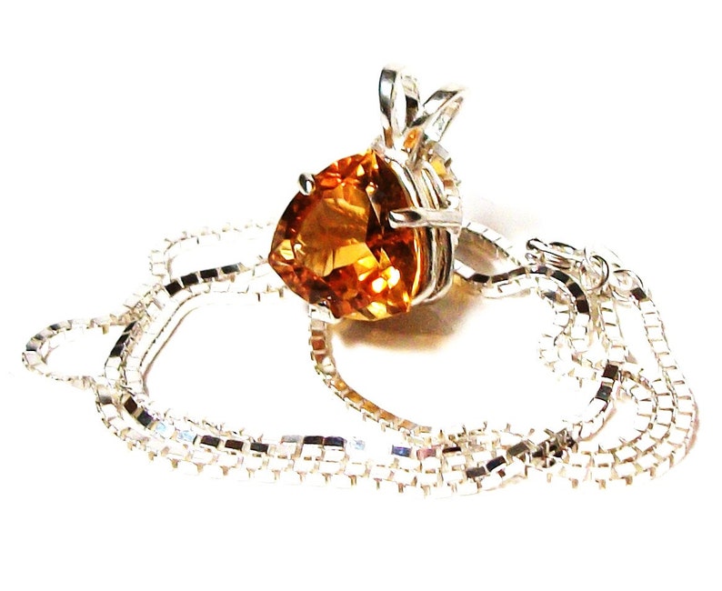 47 Citrine Set Necklace