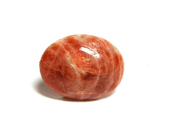 Sunstone, sunstone cabochon, oranges russets, reds golds, "Heaven Sent"