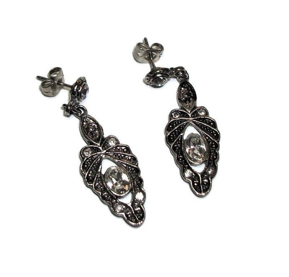 Just reduced, Vintage dangles, victorian style, d… - image 1