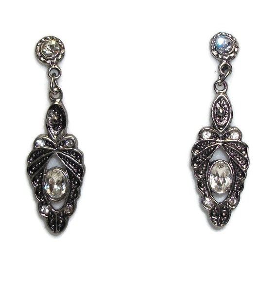 Just reduced, Vintage dangles, victorian style, d… - image 2