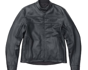 Indian 希少！英国製！廃版品 レザージャケット size 34 ブラック 80s VINTAGE INDIAN SHIP LEATHER JACKET / BLOUSON インディアン