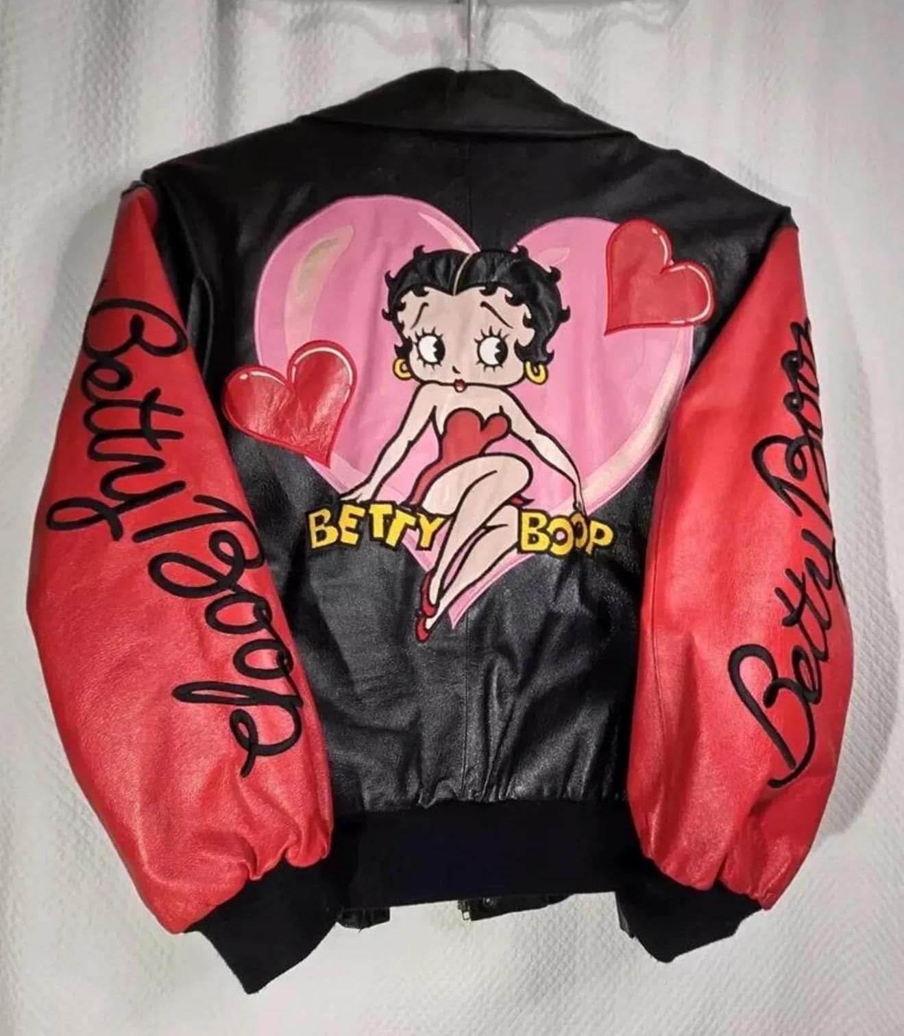 Betty Boop Leather Jacket - Etsy