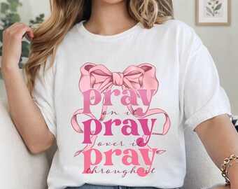 Christian Pray Varsity Png, Pray Png, Christian Design Digital Download, Just Pray Png, Religious Png, Pray Womens Shirt