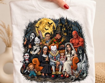 Halloween Png Design, Halloween Horror Png, Retro Halloween Png, Halloween Shirt Png, Halloween Characters Png,  Vintage Halloween Shirt Png