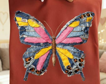 Spring Butterfly Png, Spring Png Design, Butterfly Png, Butterfly Patchwork Png, Patchwork Png File, Girl Spring Png, Popular Spring Png