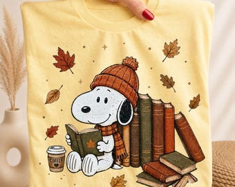 Snoopy Autumn Png, Cute Fall Png,  Snoopy Png, Snoopy Shirt Png, Snoopy Sweatshirt, Snoopy Tshirt Png, Fall Shirt Graphic,  Autumn Design