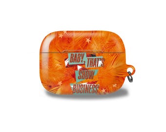 Taylor Swift AirPod Case Show Business cover fits AirPods Pro, Pro 2, airpods 1/2, Airpods 3 Pro, 4
