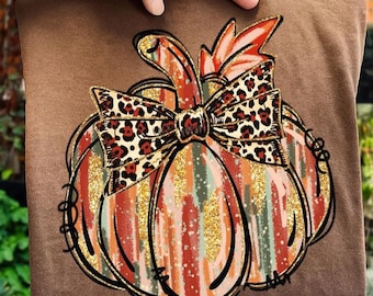 Floral Fall Pumpkin Png, Glitter Pumpkin Png, Preppy Pumpkin Coquette Png, Boho Autumn Flowers Png, Brushstroke Pumpkin Spice Png