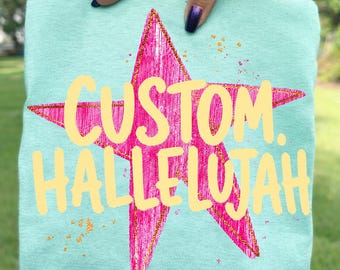 Personalized Hallelujah Png, Brushstroke Summer Png, Customized Christian Png, Catch Phrase Png, Religious Png, Mama Png, Jesus Faith Design