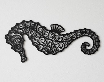 Jellyfish Metal Wall Art, Ocean Marine Decor, Sea Life Sculpture