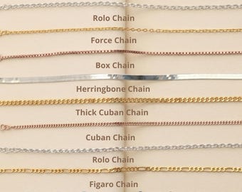 Sterling Silver Anklet, Dainty Chain Ankle Bracelet, 14K Gold Paperclip Herringbone Box Twist Rolo Figaro, Summer Beach Jewelry For Women