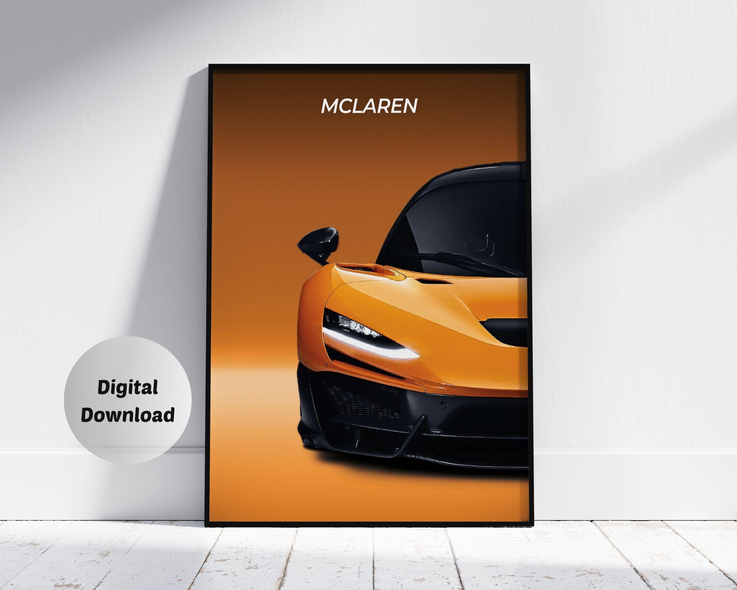 Mclaren W1 Poster - Etsy